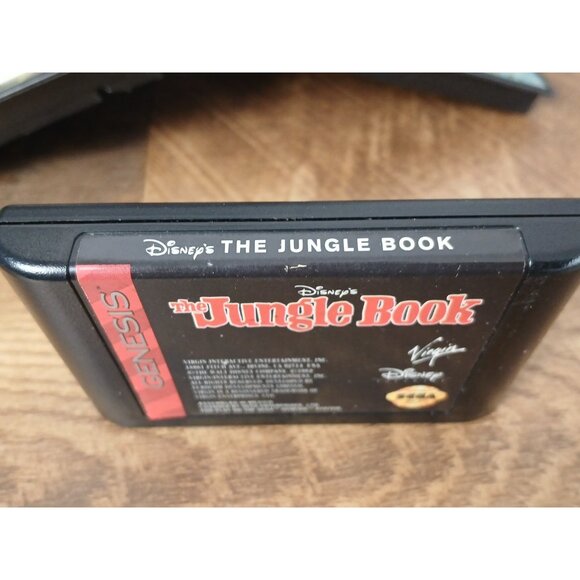 The Jungle Book (Sega Genesis, 1995) No Manual - Tested - Picture 2 of 3